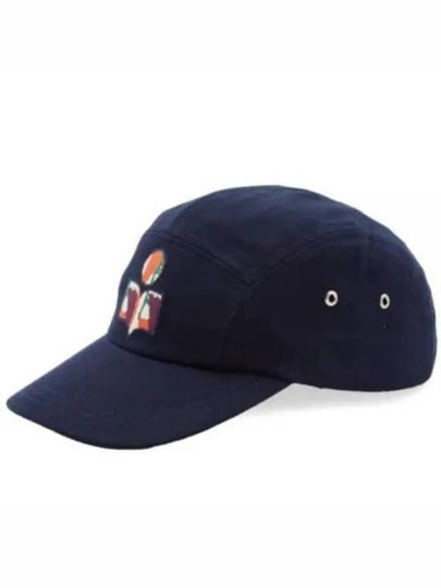 Tyron Embroidered Logo Ball Cap Faded Night - ISABEL MARANT - BALAAN 2