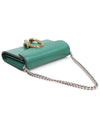 574930 Green Leather Chain Dionysus Coin Perth Card Wallet - GUCCI - BALAAN 4