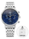 Chronograph Quartz Metal Watch Blue - CITIZEN - BALAAN 3