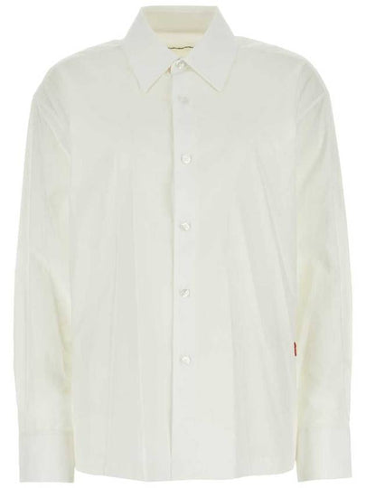 logo applique shirt 4WC1241449 - ALEXANDER WANG - BALAAN 2