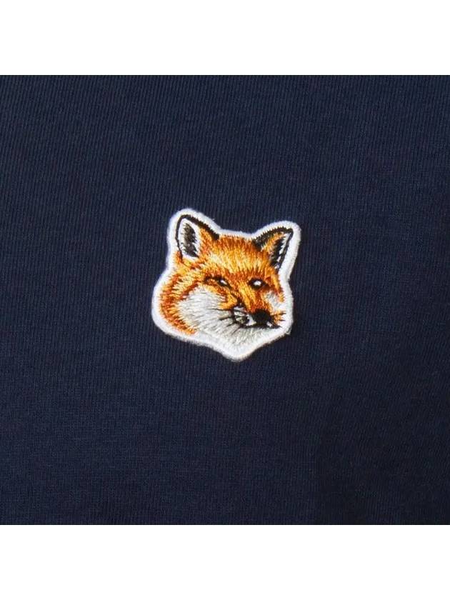 Fox Head Patch Classic Short Sleeve T-Shirt Ink Blue - MAISON KITSUNE - BALAAN 5