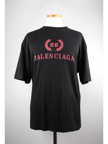 Laurel logo short sleeve - BALENCIAGA - BALAAN 1