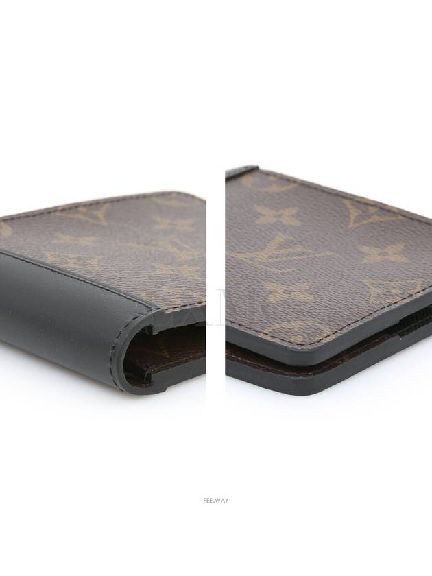 Monogram Gaspar Half Wallet M93801 Macassar Black - LOUIS VUITTON - BALAAN 5