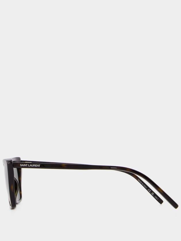 Sl 737 Mica Thin Sunglasses - Saint Laurent - Acetate - Brown - SAINT LAURENT - BALAAN 2