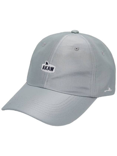 Overfit metallic ball cap light gray - AKAW - BALAAN 2