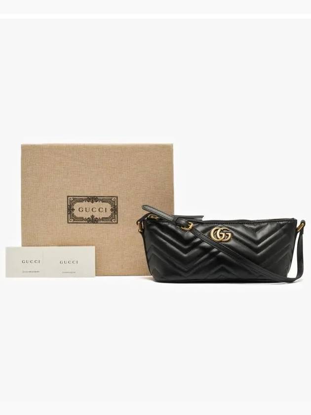 GG Marmont Shoulder Bag Black - GUCCI - BALAAN 4