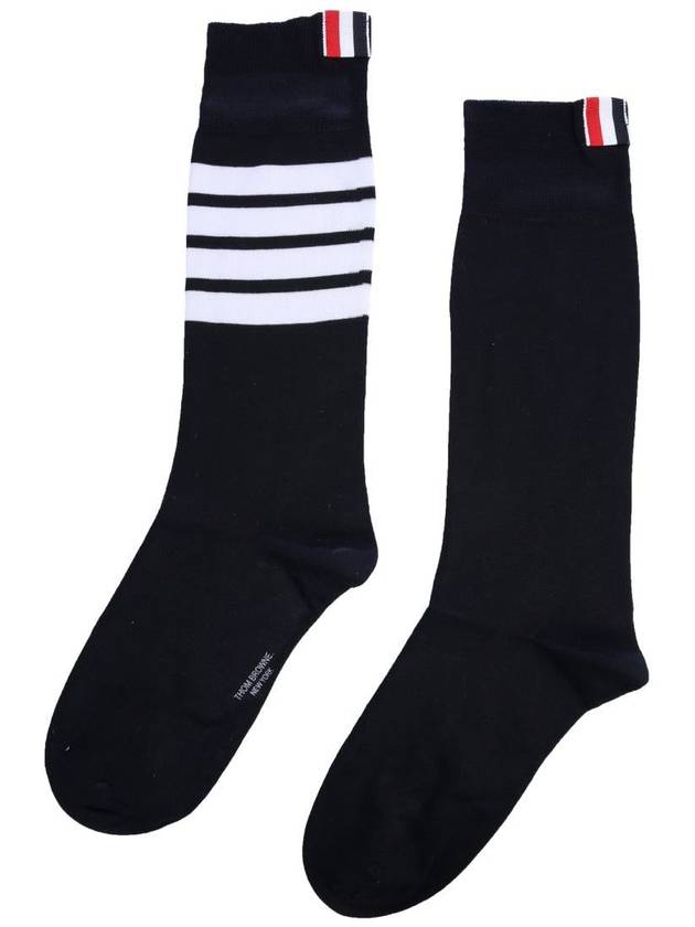 Striped Socks Navy - THOM BROWNE - BALAAN 3