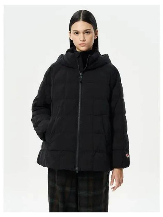 Women s Down Hooded Spring Autumn Jacket Black Domestic Product GM0023103074286 - DANTON - BALAAN 1