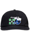 Peace World Wide Ball Cap - OFF WHITE - BALAAN 1