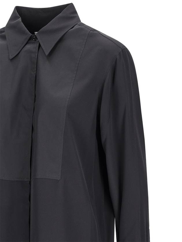 SHIRT WITH CONTRAST INSERTS - VICTORIA BECKHAM - BALAAN 3