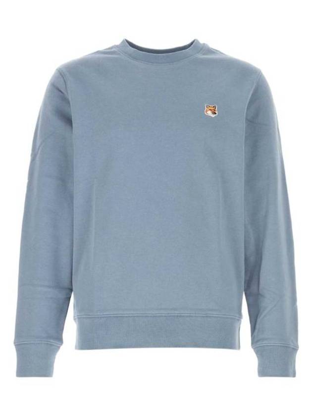 Fox Head Patch Regular Sweatshirt Blue - MAISON KITSUNE - BALAAN 2