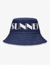 Drawstring Logo Bucket Hat Blue - SUNNEI - BALAAN 2