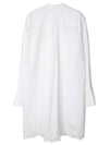 Rehana Cotton Short Dress White - ISABEL MARANT - BALAAN 3