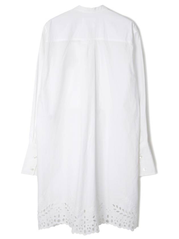 Rehana Cotton Short Dress White - ISABEL MARANT - BALAAN 3