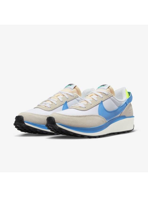 Waffle Debut White Beige Blue - NIKE - BALAAN 1