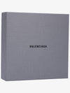 Car Embossed Grain Calfskin Card Wallet Black - BALENCIAGA - BALAAN 7