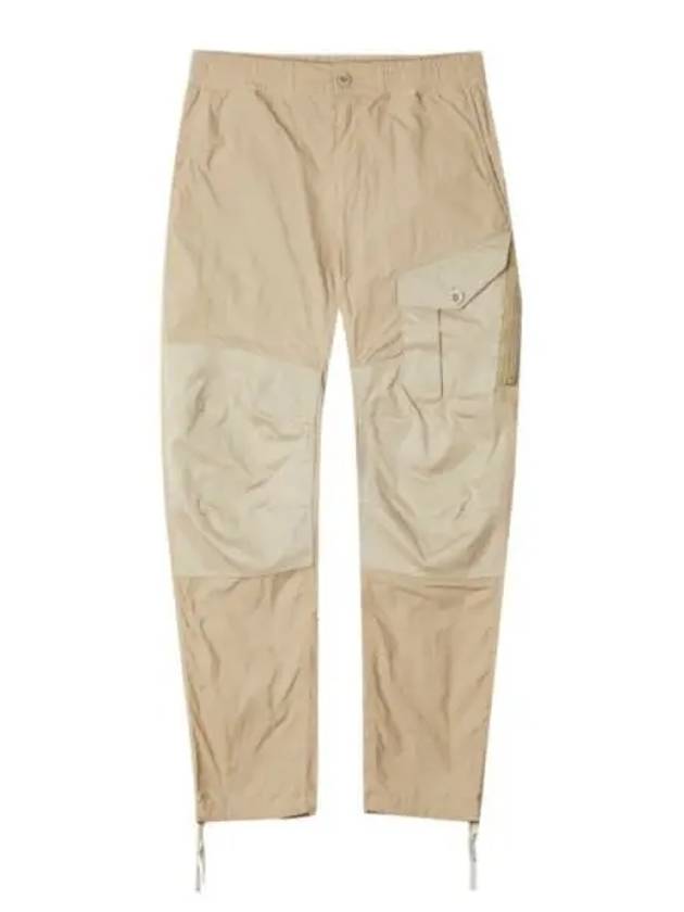 Ten c garment dyed nylon tactel pants beige 22CTCUP04160 - TEN C - BALAAN 1