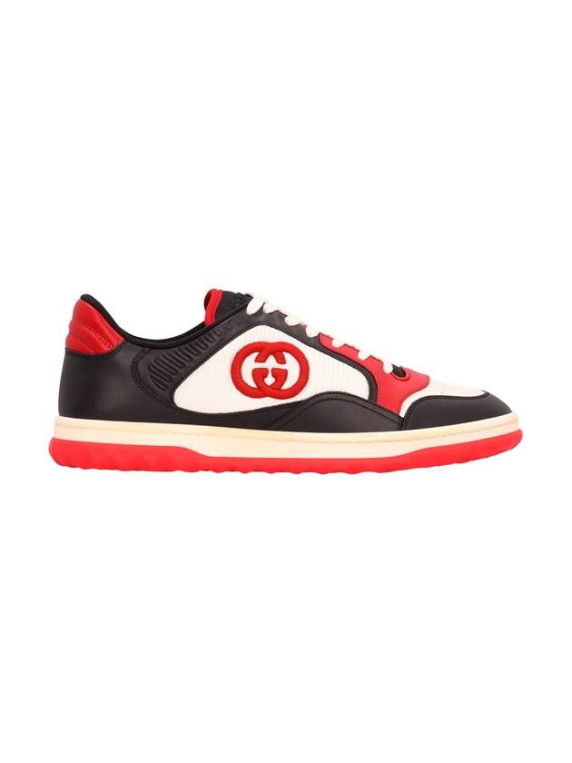 Mac80 Interlocking G Low Top Sneakers Red Black - GUCCI - BALAAN 2