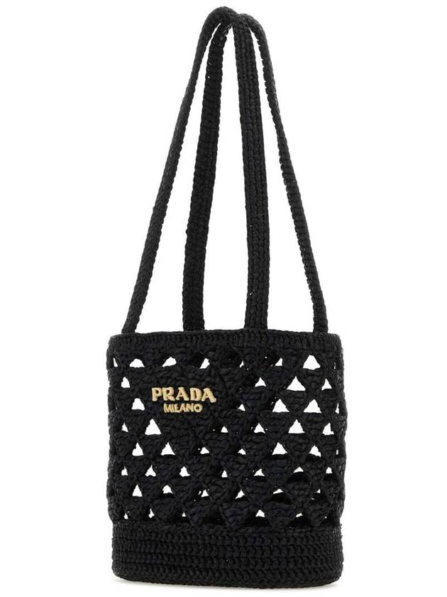 Tote Bag 1BG4942M2T F0ES7 Black - PRADA - BALAAN 3