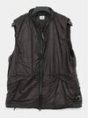 Nada Shell Vest Black - CP COMPANY - BALAAN 3