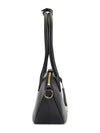 Small Leather Hand Shoulder Bag Black - PRADA - BALAAN 3