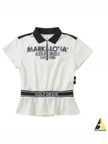 Draw Zip Polo MLW 4B AP04 0001 Women s - MARK & LONA - BALAAN 1