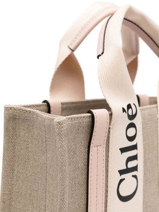 CHLOÉ SMALL WOODY TOTE BAG - CHLOE - BALAAN 3