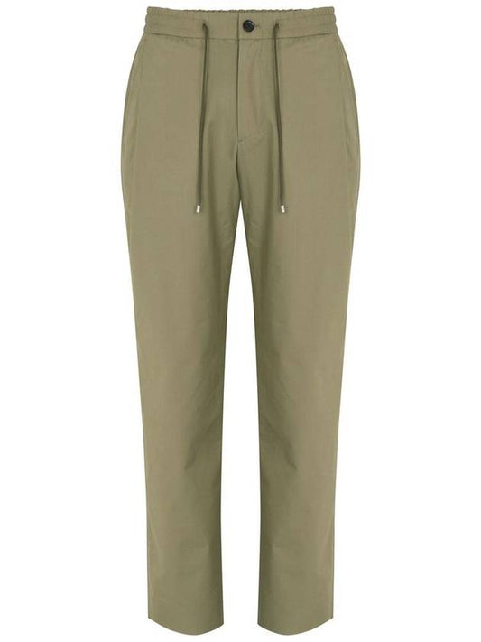 Men's Tapered One-Tuck Banding Pants Light Khaki SW21EPA06LK - SOLEW - BALAAN 2