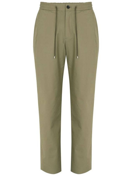 Tapered One Tuck Banding Slacks Light Khaki - SOLEW - BALAAN 2