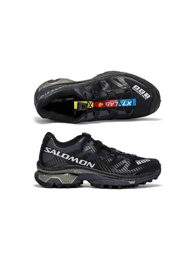 XT4 OG Low Top Sneakers Silver Black - SALOMON - BALAAN 2