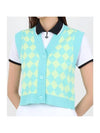 Golf Petra Knitted Vest GWKW09336 O492 Women's Petra Knitted Vest - J.LINDEBERG - BALAAN 1