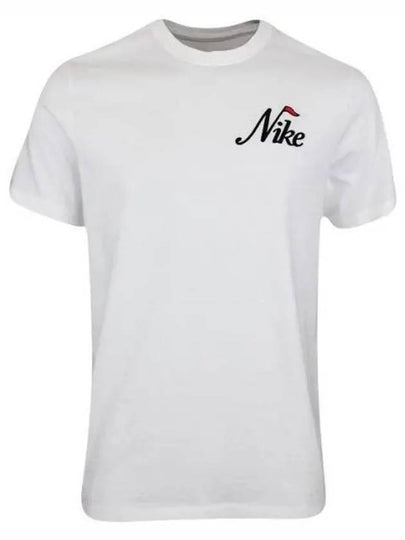 Men's Golf Short Sleeve T-Shirt White - NIKE - BALAAN 2