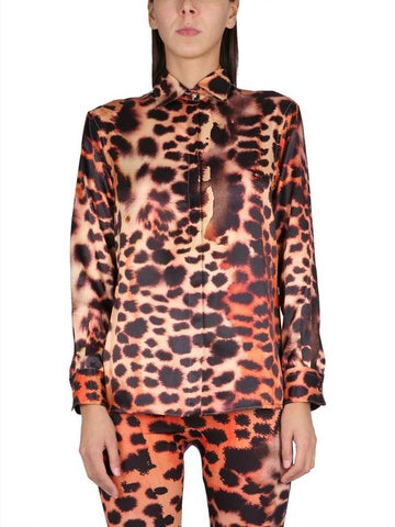 Roberto Cavalli Animal Print Shirt - ROBERTO CAVALLI - BALAAN 1