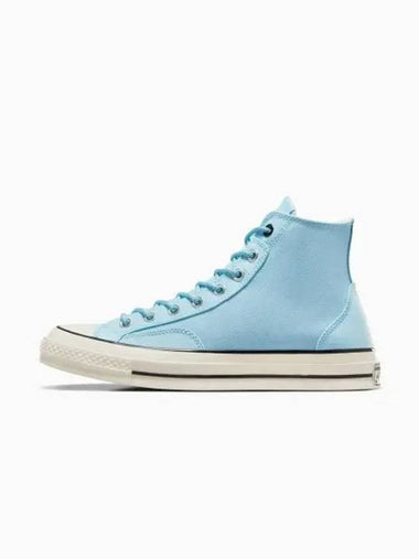 Chuck 70 Coat Canvas Leather True Sky A07445C - CONVERSE - BALAAN 1