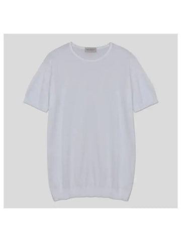 Belden knit t shirt white - JOHN SMEDLEY - BALAAN 1