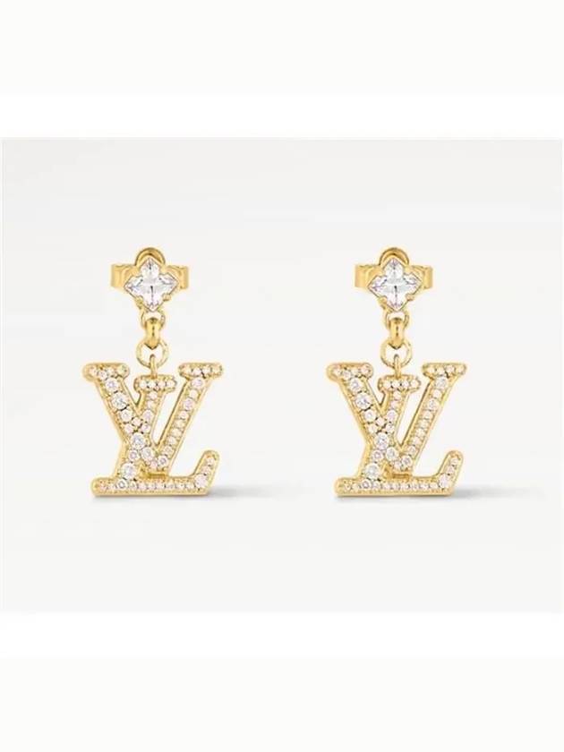 Lady LV Earrings Gold - LOUIS VUITTON - BALAAN 2