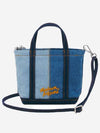 Fox Head Mini Denim Tote Bag - MAISON KITSUNE - BALAAN 5