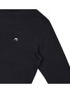 Moon logo embroidery Tshirt T281M JERCO002100 - MARINE SERRE - BALAAN 4