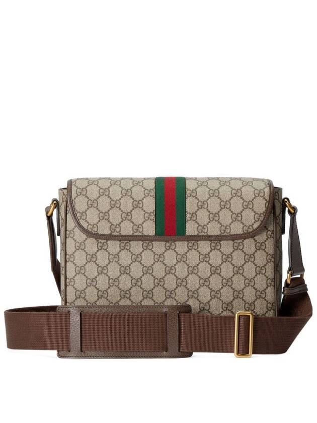 GG Supreme Web Band Messenger Bag Beige - GUCCI - BALAAN 3