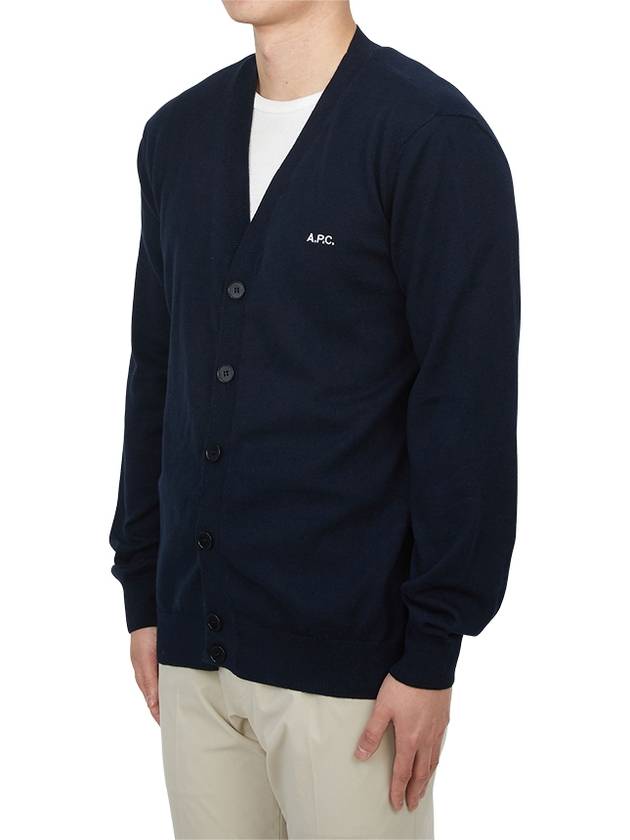 Joseph Logo Cardigan Dark Navy - A.P.C. - BALAAN 3