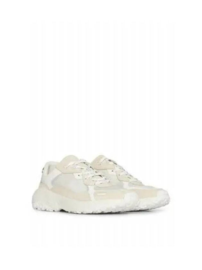 Ripstop Mesh Low Top Sneakers White - HUGO BOSS - BALAAN 2