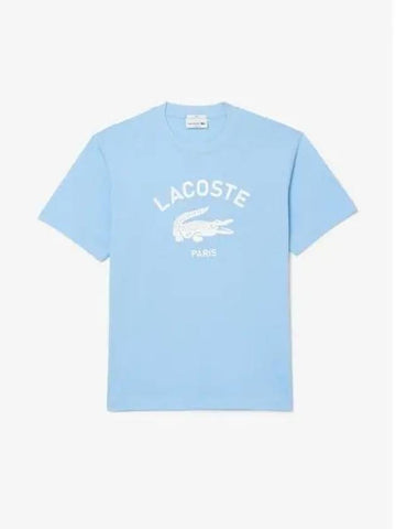 Men s soft branding big croc short sleeve t shirt TH2733 54N HBP domestic product GQ2N24090541789 - LACOSTE - BALAAN 1