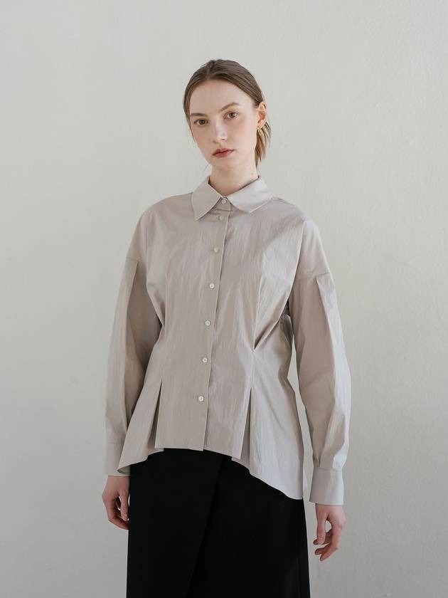 Grey Dart Shirt - YOUNESS - BALAAN 1