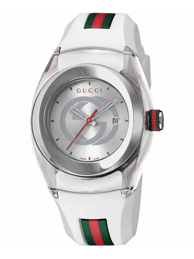 Sync Two Tone Watch White - GUCCI - BALAAN 2