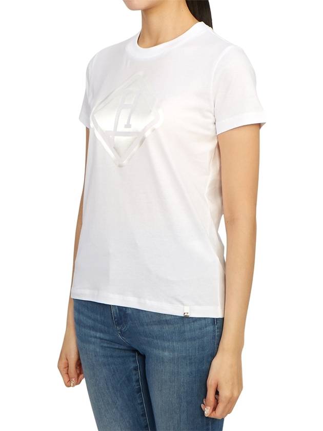 Women's short sleeve t-shirt JG000231D 52066 1000 - HERNO - BALAAN 2