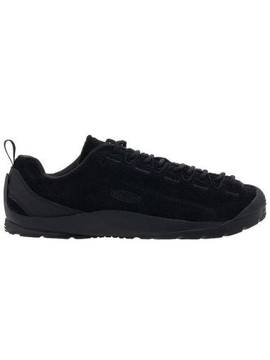 Jasper Suede Low Top Sneakers Black - KEEN - BALAAN 1