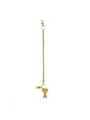 Heart Logo Metal Key Holder Gold - AMI - BALAAN 3