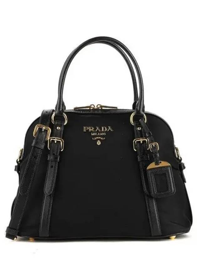 Pocono Saffiano Tote Bag Black - PRADA - BALAAN 2