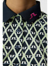 Golf Tour Tech Print Polo GWJT09007 O500 Women's Tour Tech Print Polo - J.LINDEBERG - BALAAN 7