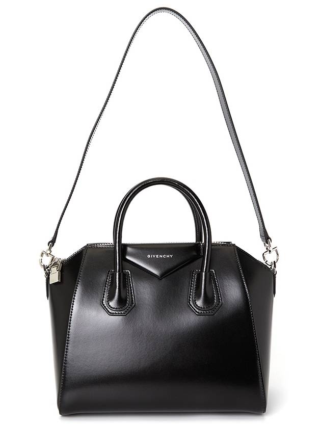 Antigona Leather Small Tote Bag Black - GIVENCHY - BALAAN 8